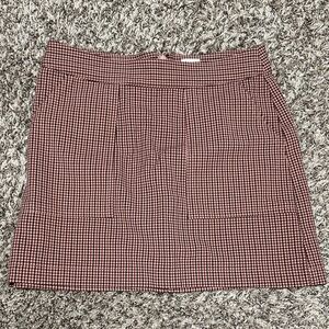a new day Checkered Mini Skirt
